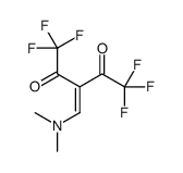 3-[(Dimethylamino)methylene]-1,1,1,5,5,5-hexafluoro-2,4-pentanedi one结构式