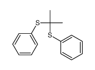 2,2-bis(phenylthio)propane结构式
