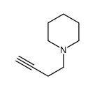1-(丁-3-炔-1-基)哌啶结构式