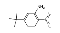 5-tert-Butyl-2-nitro-phenylamine结构式