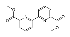 2,2'-联吡啶-6,6'-二羧酸二甲酯结构式