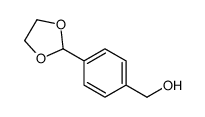 [4-(1,3-dioxolan-2-yl)phenyl]methanol结构式