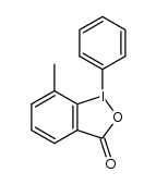 1-phenyl-7-methyl-1H-1λ3-benzo[b]iodo-3(2H)-one结构式
