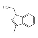 (3-methylindazol-1-yl)methanol结构式
