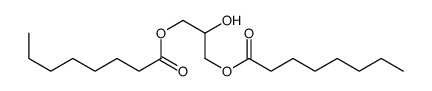 1,3-Dioctanoyl Glycerol结构式