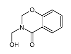 3-(hydroxymethyl)-2H-1,3-benzoxazin-4-one结构式