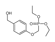 [4-(diethoxyphosphorylmethoxy)phenyl]methanol结构式