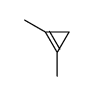 1,2-dimethylcyclopropene结构式