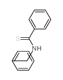 Benzenecarbothioamide,N-(phenylmethyl)-结构式