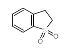 2,3-二氢苯并[b]噻吩 1,1-二氧化结构式