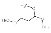 1,1,3-三甲氧基丙烷结构式