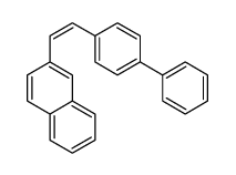 2-[2-(4-phenylphenyl)ethenyl]naphthalene结构式