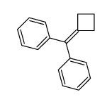 [cyclobutylidene(phenyl)methyl]benzene结构式
