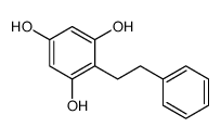 2-(2-phenylethyl)benzene-1,3,5-triol结构式