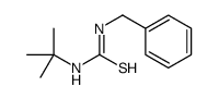 1-benzyl-3-tert-butylthiourea结构式