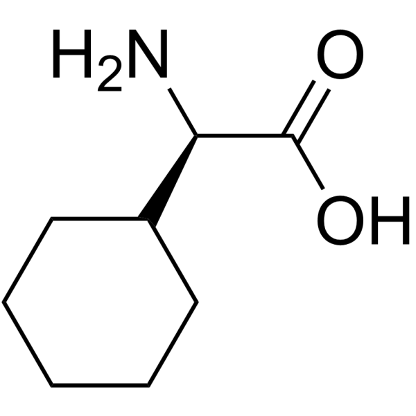 (R)-α-氨基环己基乙酸结构式
