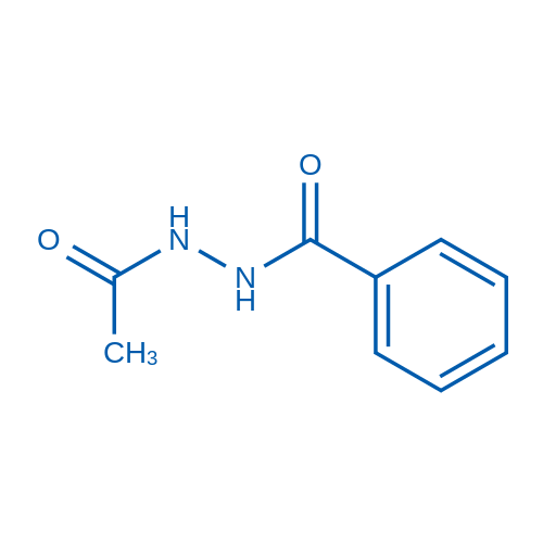 Benzoic acid,2-acetylhydrazide结构式