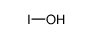 Hypoiodous(I) acid结构式