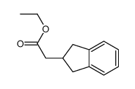 1H-INDENE-2-ACETIC ACID,2,3-DIHYDRO-,ETHYL ESTER结构式