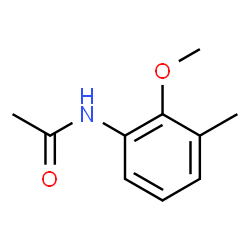 acetic acid-(2-methoxy-3-methyl-anilide)结构式
