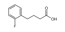 4-(2-Fluorophenyl)butanoic acid结构式