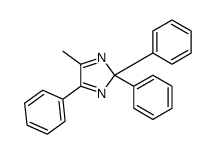 4-methyl-2,2,5-triphenylimidazole结构式
