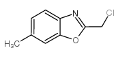 2-氯甲基-6-甲基-1,3-苯并噁唑结构式