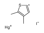 (4,5-dimethylthiophen-2-yl)-iodomercury结构式