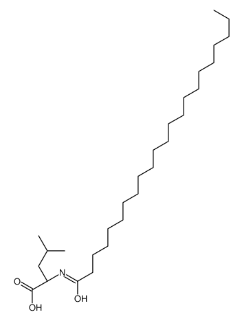 (2S)-2-(docosanoylamino)-4-methylpentanoic acid结构式