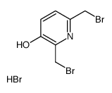 2,6-bis(bromomethyl)pyridin-3-ol,hydrobromide结构式