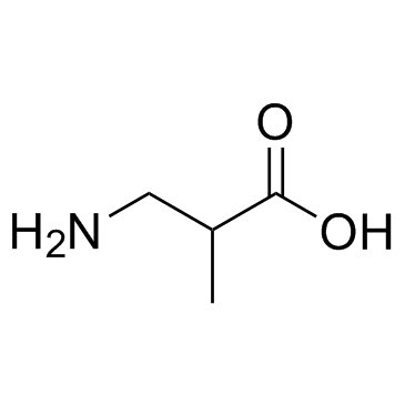 3-氨基异丁酸结构式