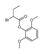 (2,6-dimethoxyphenyl) 2-bromobutanoate结构式