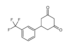 1,3-Cyclohexanedione, 5-[3-(trifluoromethyl)phenyl]-结构式