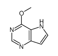 4-methoxy-5H-pyrrolo[3,2-d]pyrimidine结构式