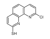 9-chloro-1H-1,10-phenanthroline-2-thione结构式