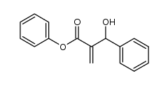 3-phenyl-3-hydroxy-2-methylene-propanoic acid phenyl ester结构式