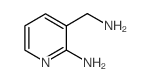 3-(氨基甲基)吡啶-2-胺结构式
