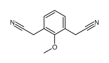 2-[3-(cyanomethyl)-2-methoxyphenyl]acetonitrile结构式