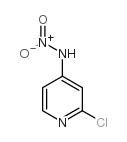 2-氯-4-n-硝基(氨基吡啶)结构式