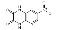 7-Nitro-1,4-dihydro-pyrido[2,3-b]pyrazine-2,3-dione结构式