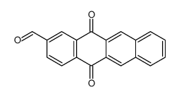 5,12-dioxotetracene-2-carbaldehyde结构式