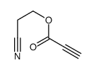2-cyanoethyl prop-2-ynoate结构式