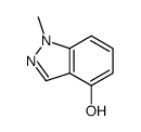 1-METHYL-1H-INDAZOL-4-OL结构式