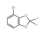 4-溴-2,2-二氟-1,3-苯并二恶茂结构式