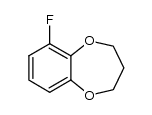 6-fluoro-3,4-dihydro-2H-benzo[b]1,4-dioxepine结构式