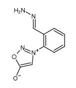3-[2-(Hydrazonomethyl)phenyl]sydnone结构式