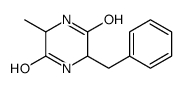 Cyclo(Ala-Phe)结构式