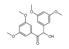 1,2-bis(3,5-dimethoxyphenyl)-2-hydroxyethanone结构式