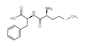 H-MET-PHE-OH结构式