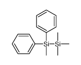 trimethyl-[methyl(diphenyl)silyl]silane结构式